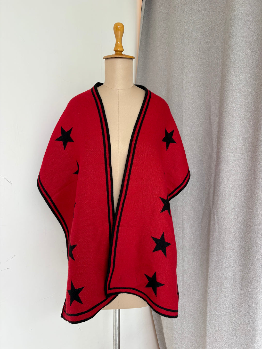 Givenchy Star Wool Reversible  Stole