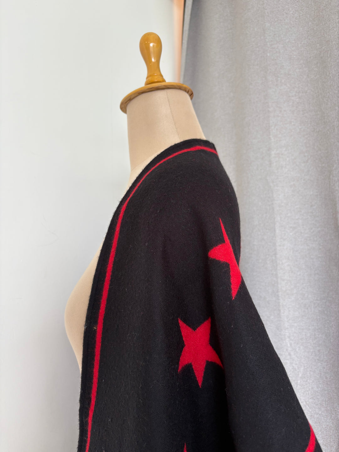 Givenchy Star Wool Reversible  Stole