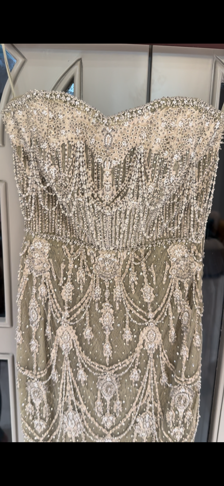 Shantanu & Nikhil Embellished Evening Gown