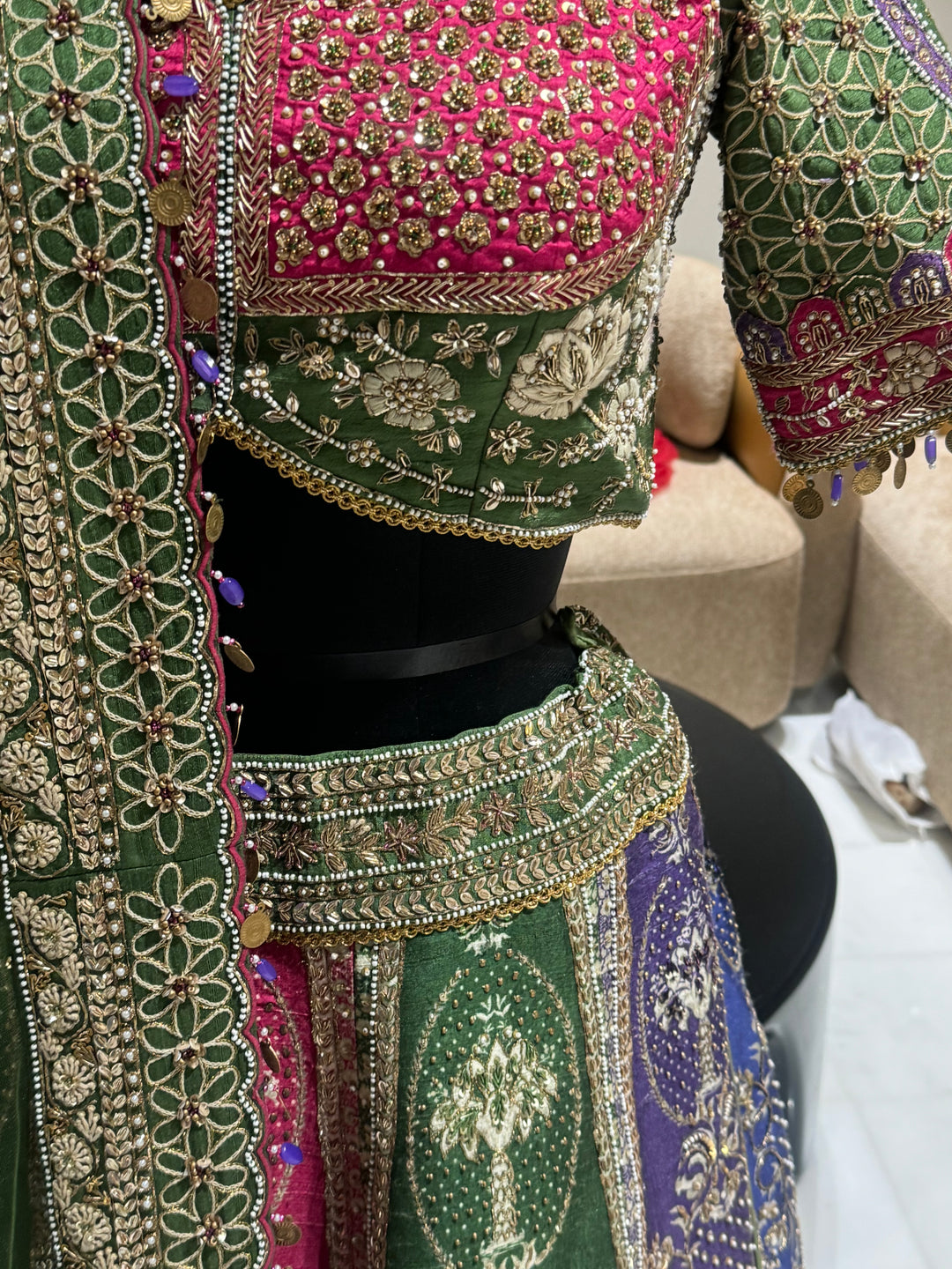 Gazal Gupta Embroidered Lehenga Set