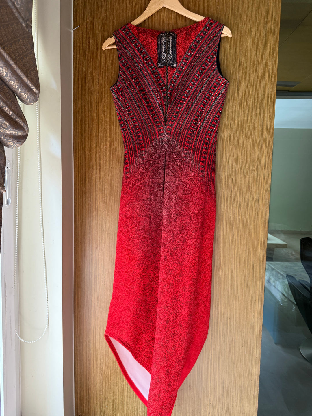 Tarun Tahiliani Printed Scuba Dress