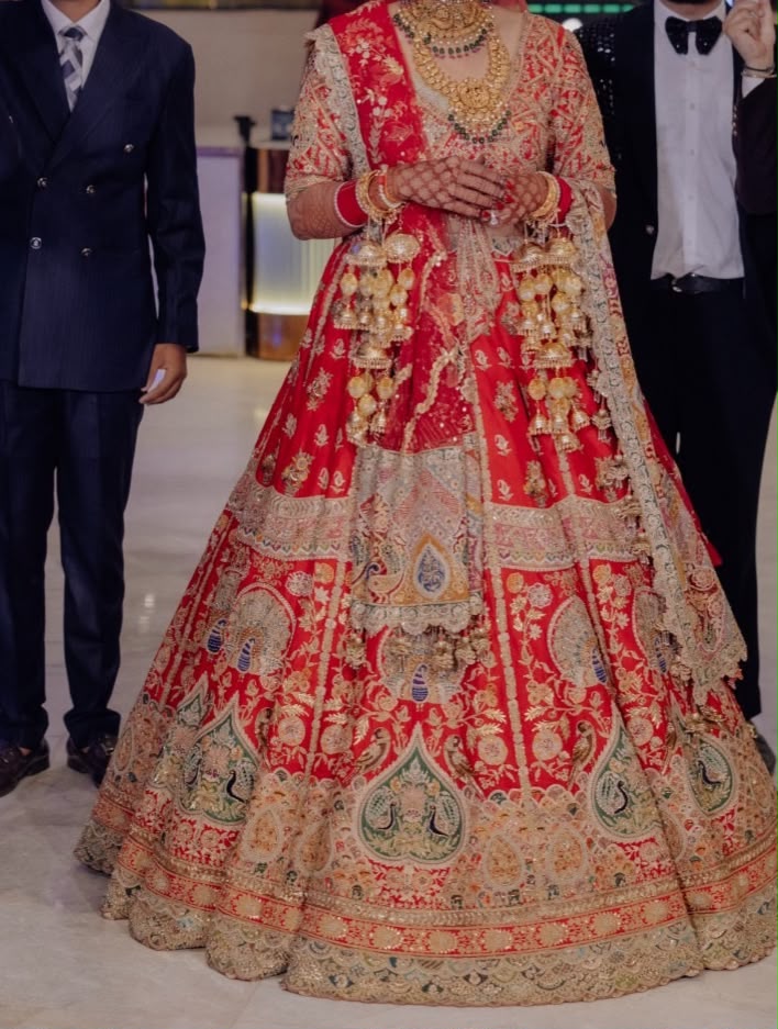 Rimple & Harpreet Embellished Bridal Lehenga Set