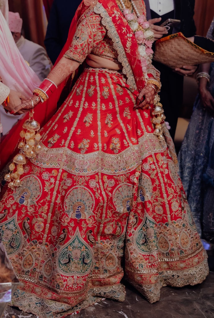 Rimple & Harpreet Embellished Bridal Lehenga Set