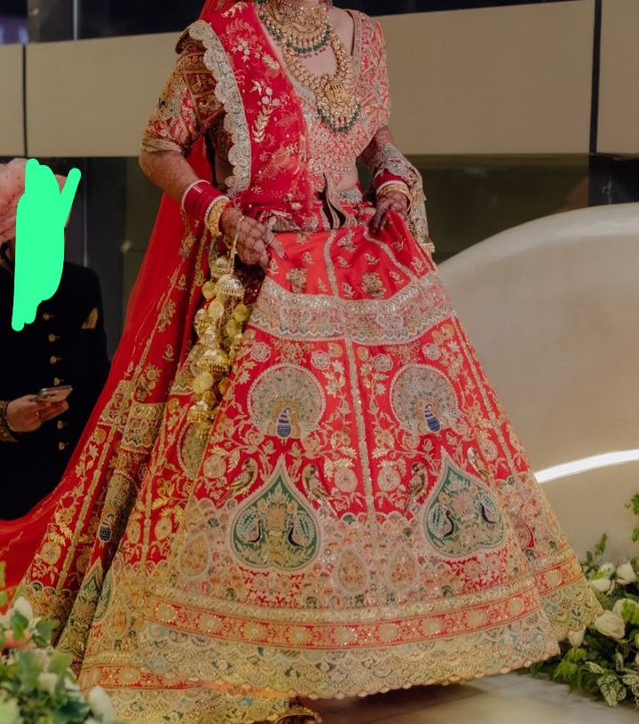 Rimple & Harpreet Embellished Bridal Lehenga Set