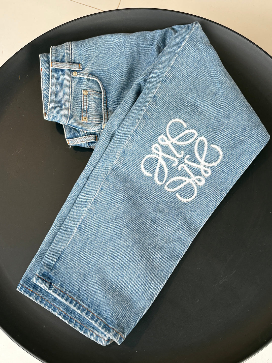 Loewe Anagram baggy jeans