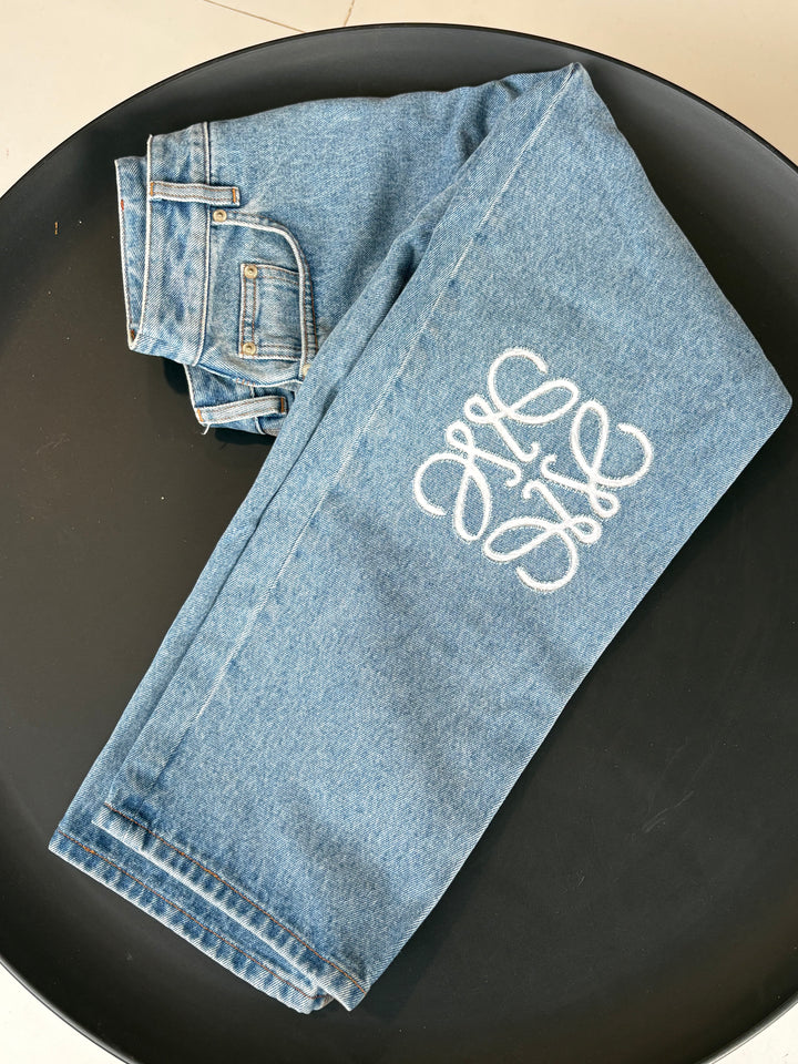 Loewe Anagram baggy jeans