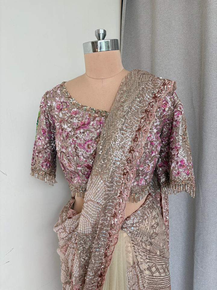 Rimple & Harpreet Embellished Saree