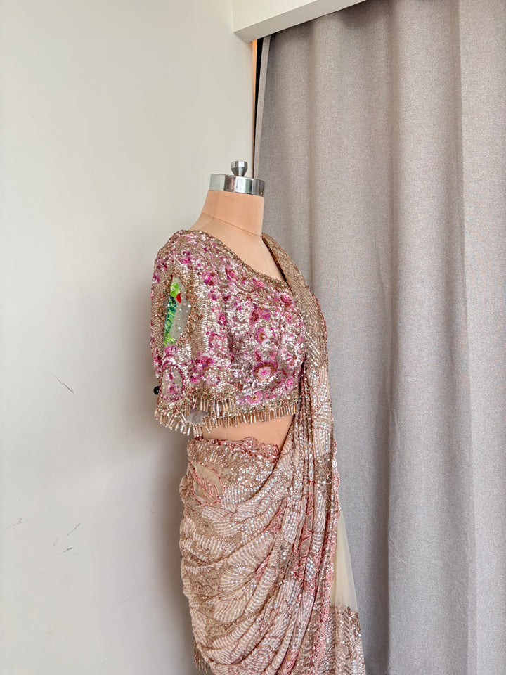 Rimple & Harpreet Embellished Saree