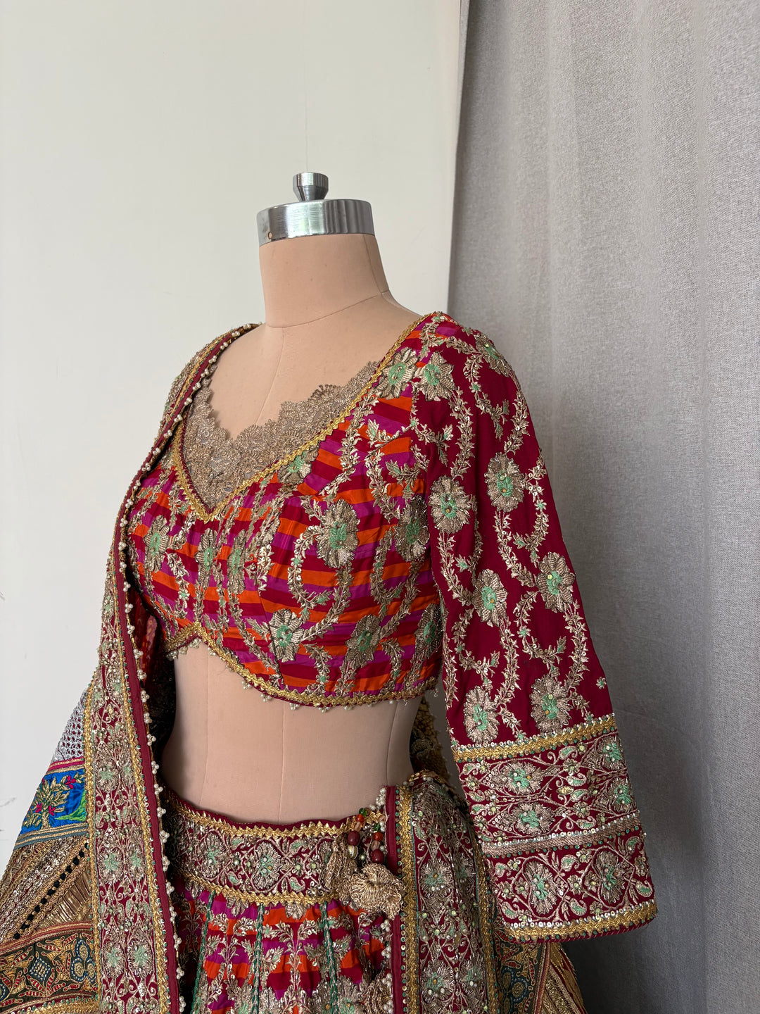 Rimple & Harpreet Multicolour Bridal Lehenga Set