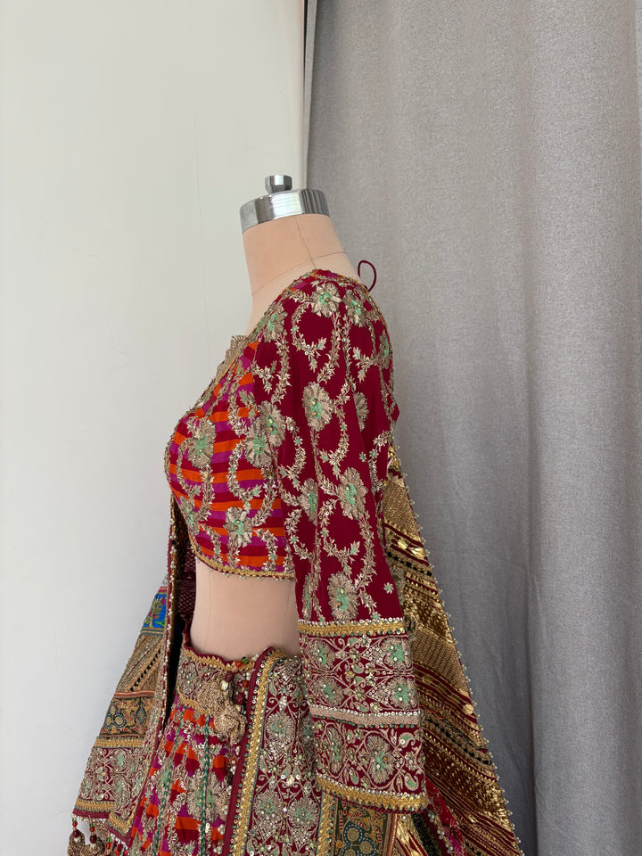 Rimple & Harpreet Multicolour Bridal Lehenga Set