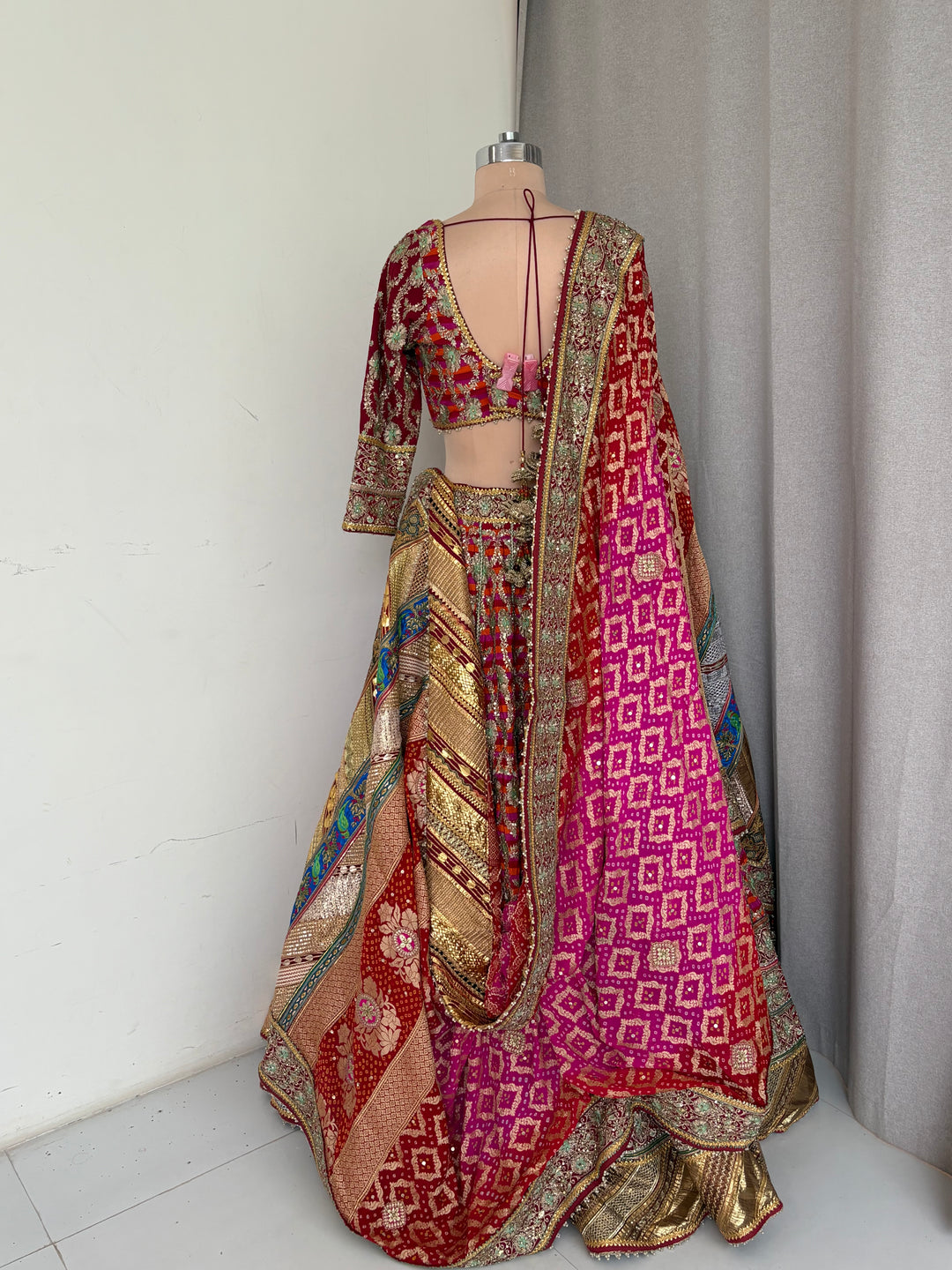 Rimple & Harpreet Multicolour Bridal Lehenga Set