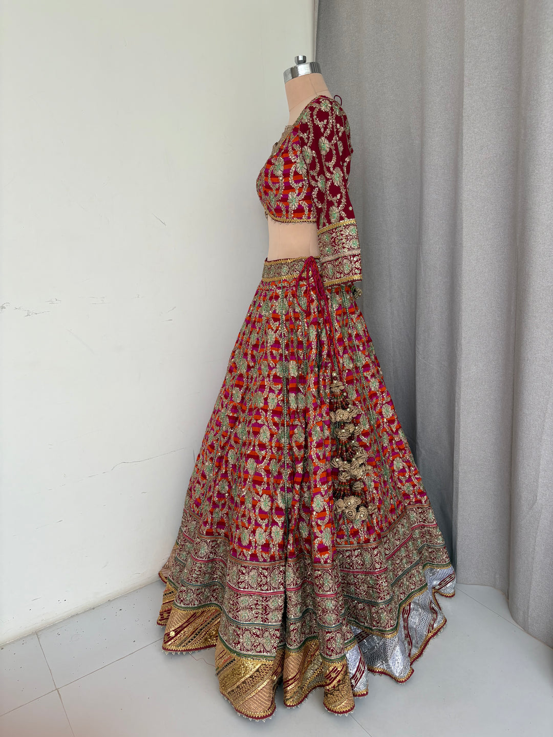 Rimple & Harpreet Multicolour Bridal Lehenga Set