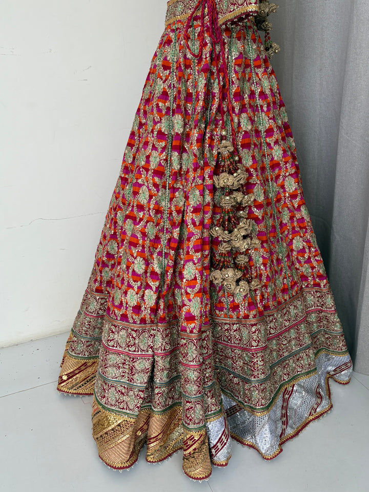 Rimple & Harpreet Multicolour Bridal Lehenga Set
