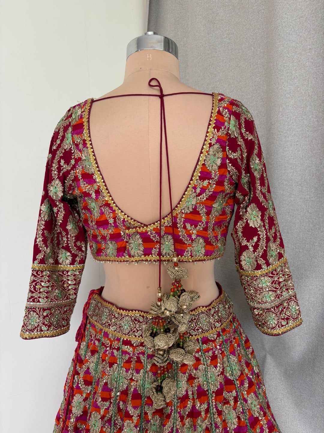 Rimple & Harpreet Multicolour Bridal Lehenga Set
