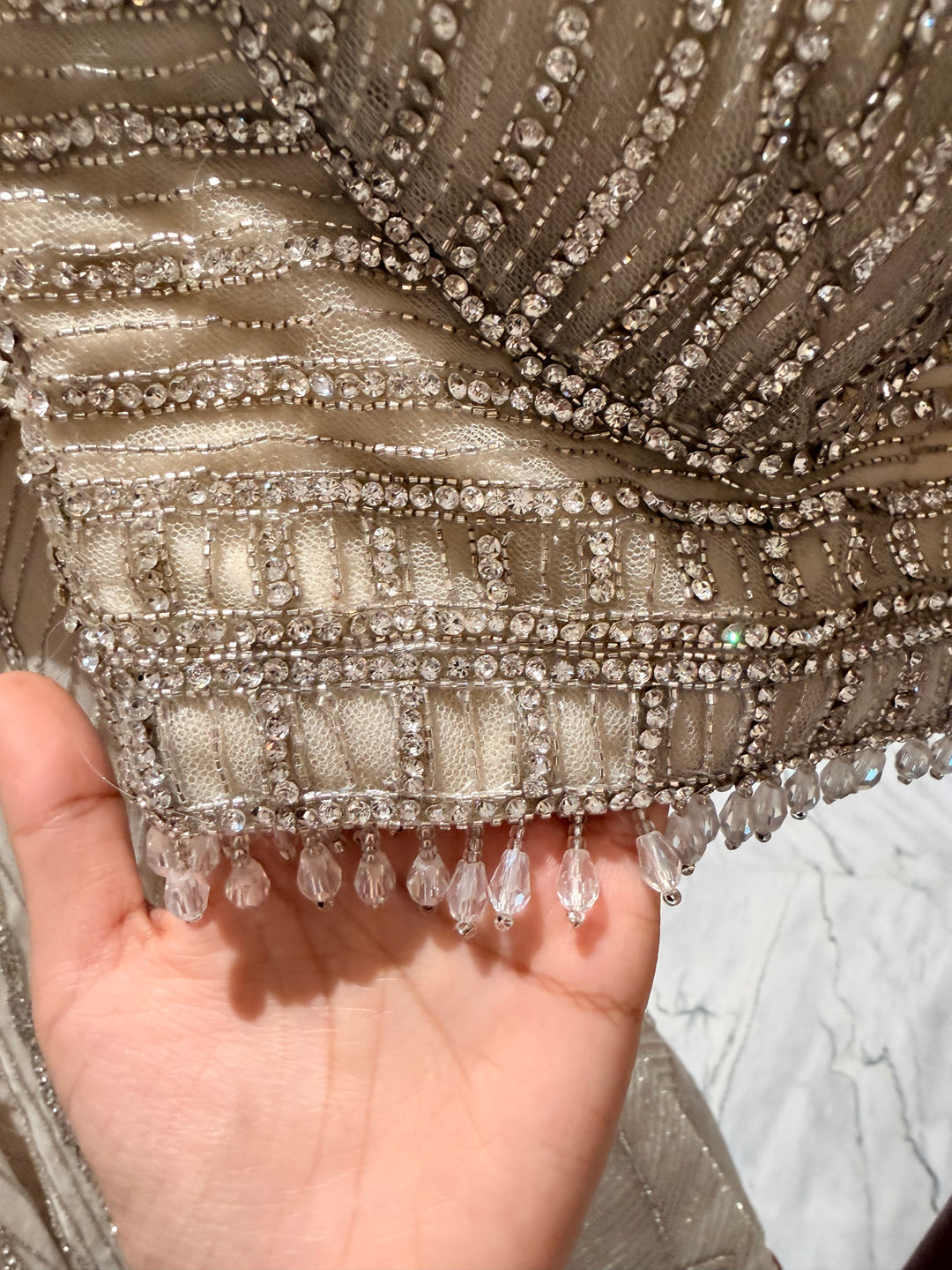 Ejaaz Couture Silk Sequined Lehenga Set