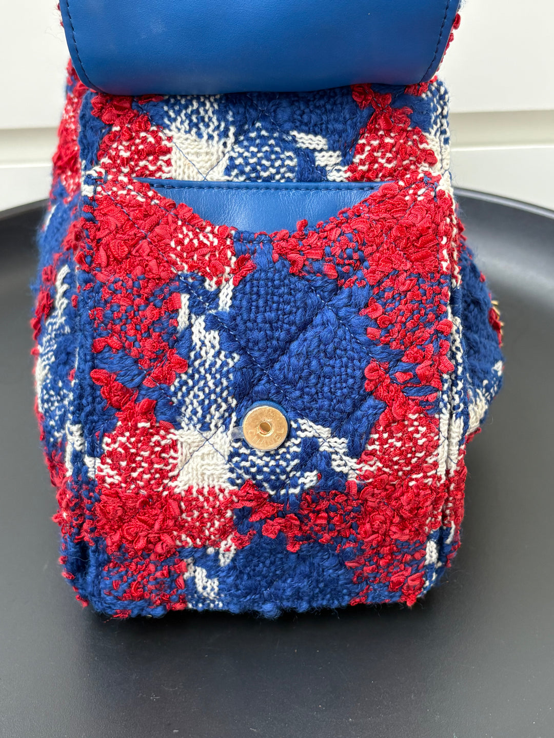 Chanel 25 Tweed Hobo Bag