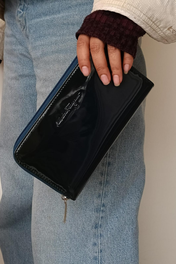 Salvatore Ferragamo Zip-Around Continental Wallet