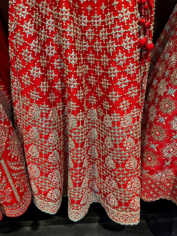 Anita Dongre Red Lehenga Set