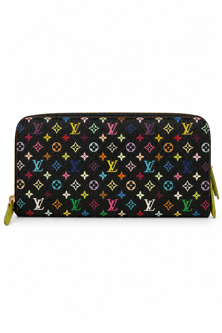 Louis Vuitton Monogram Multicolor Insolite Wallet Black Grenade