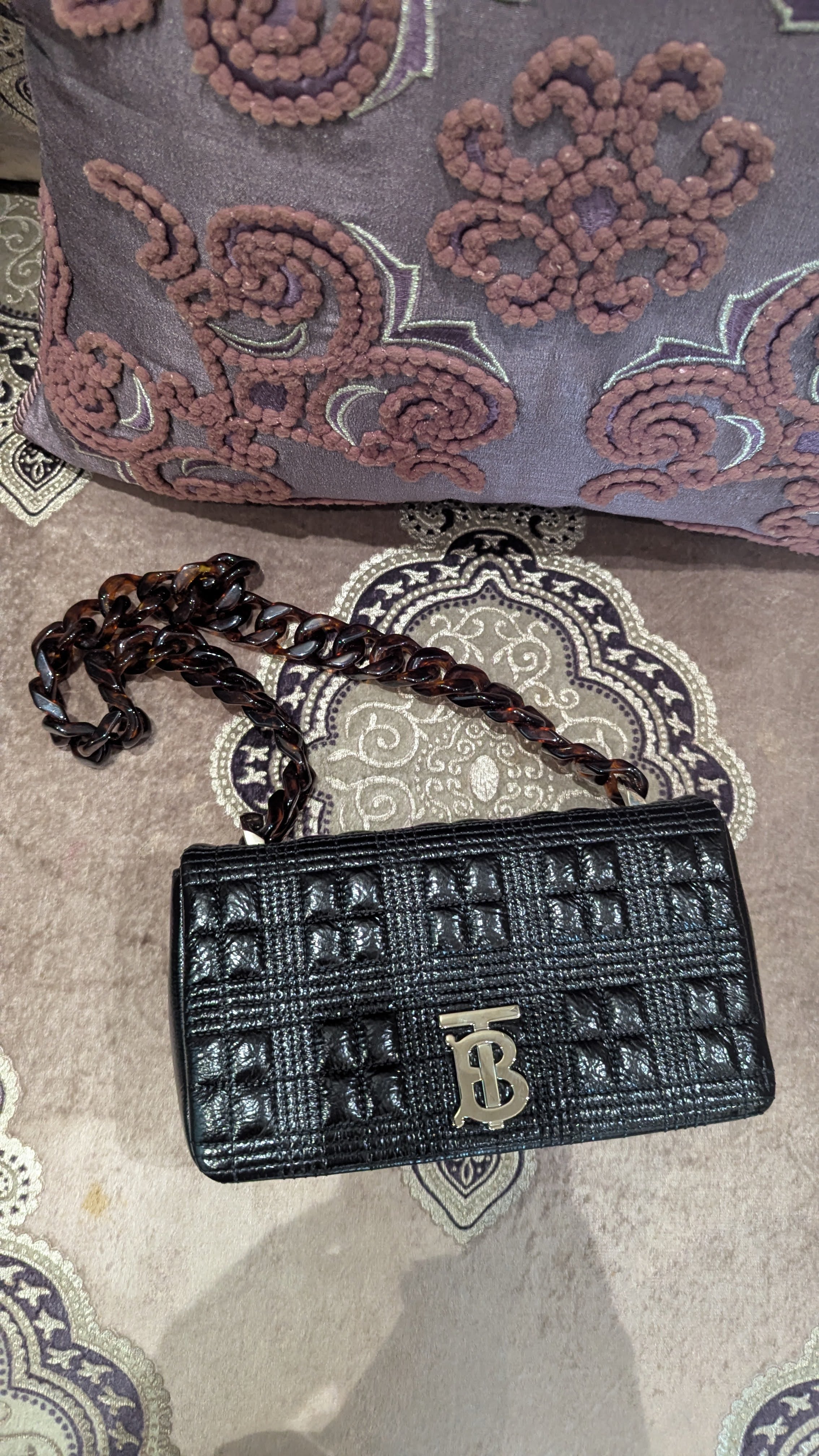 Burberry Black Lola Bag – Kuro