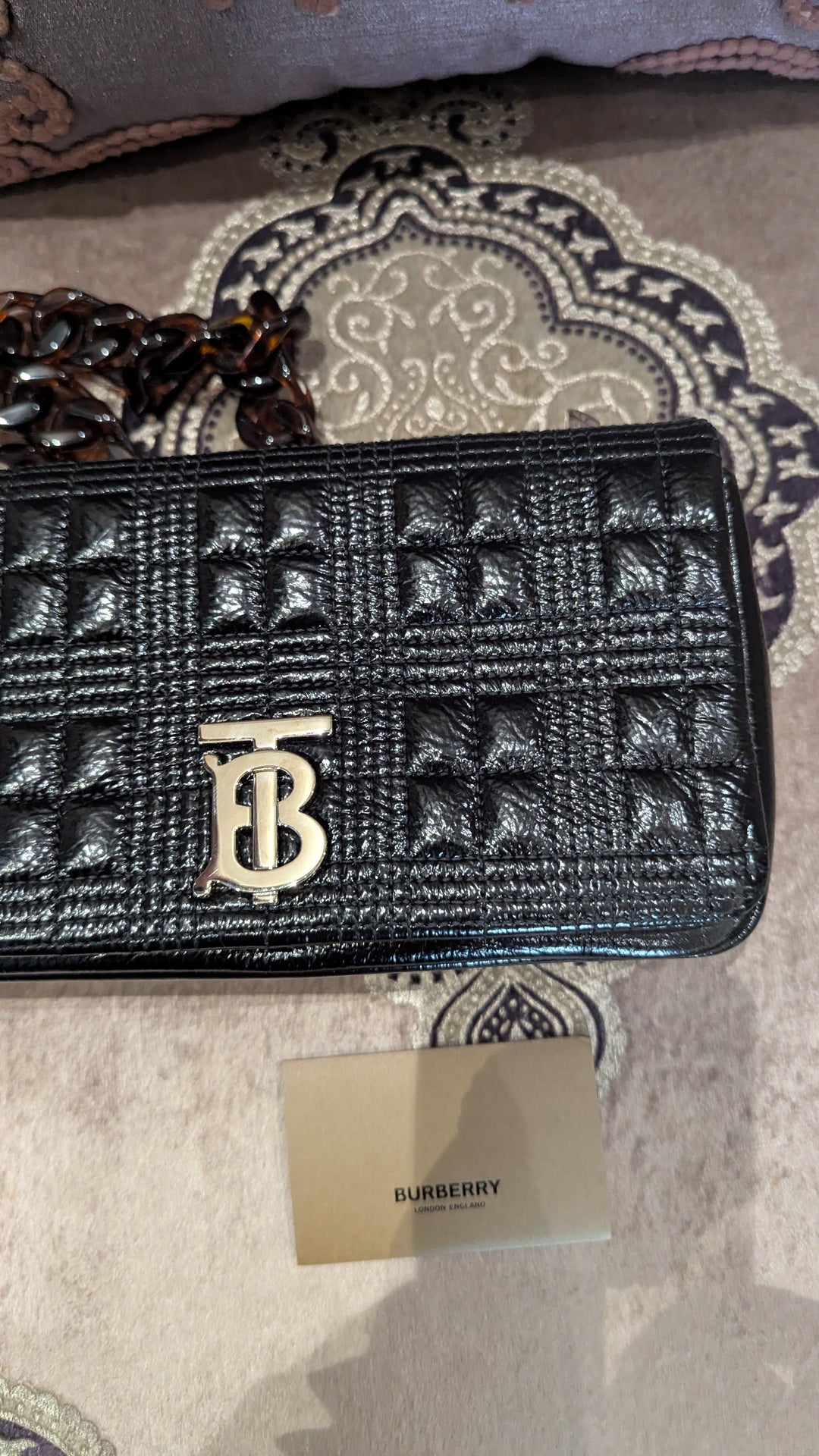 Burberry Black Lola Bag