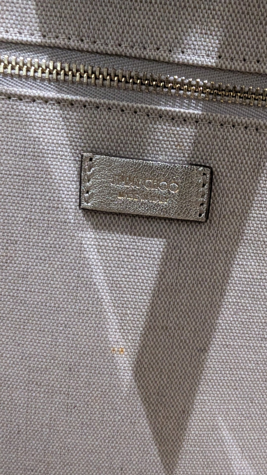 Jimmy Choo Canvas Tote Bag