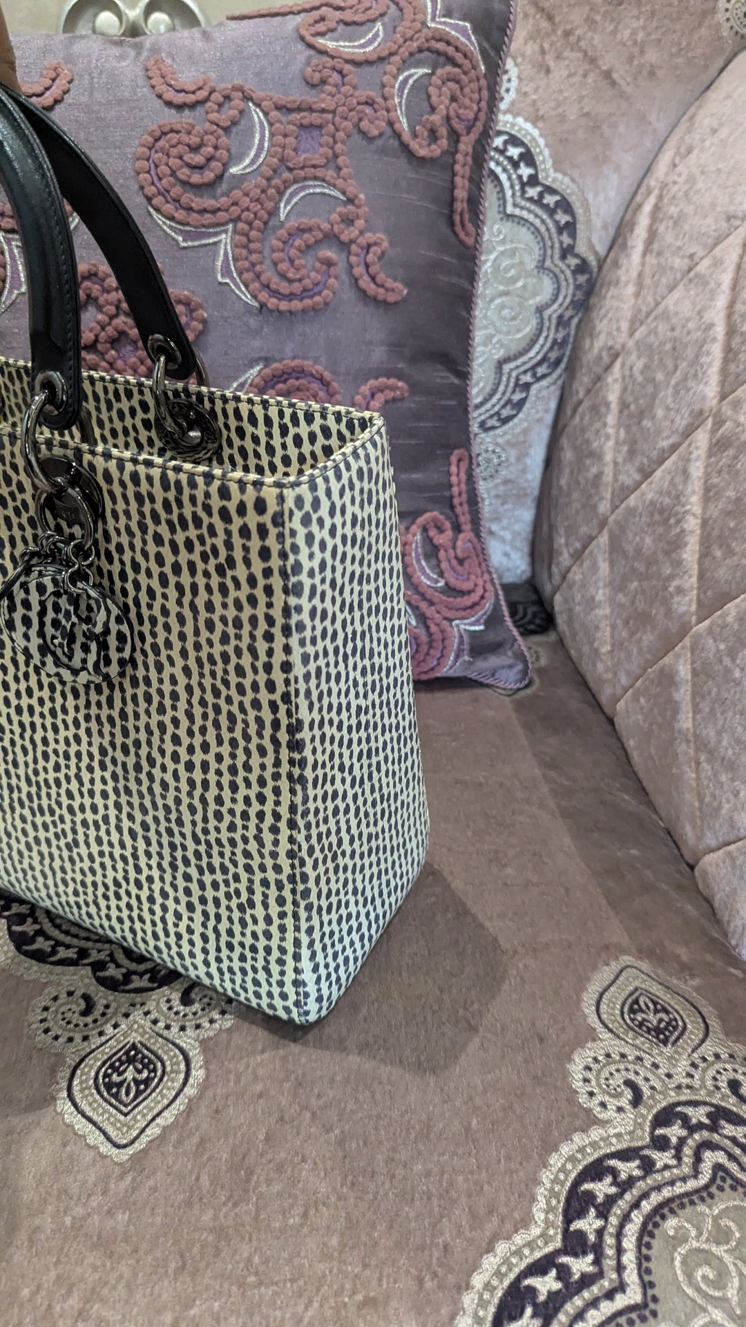 Dior Python Lady Dior Bag