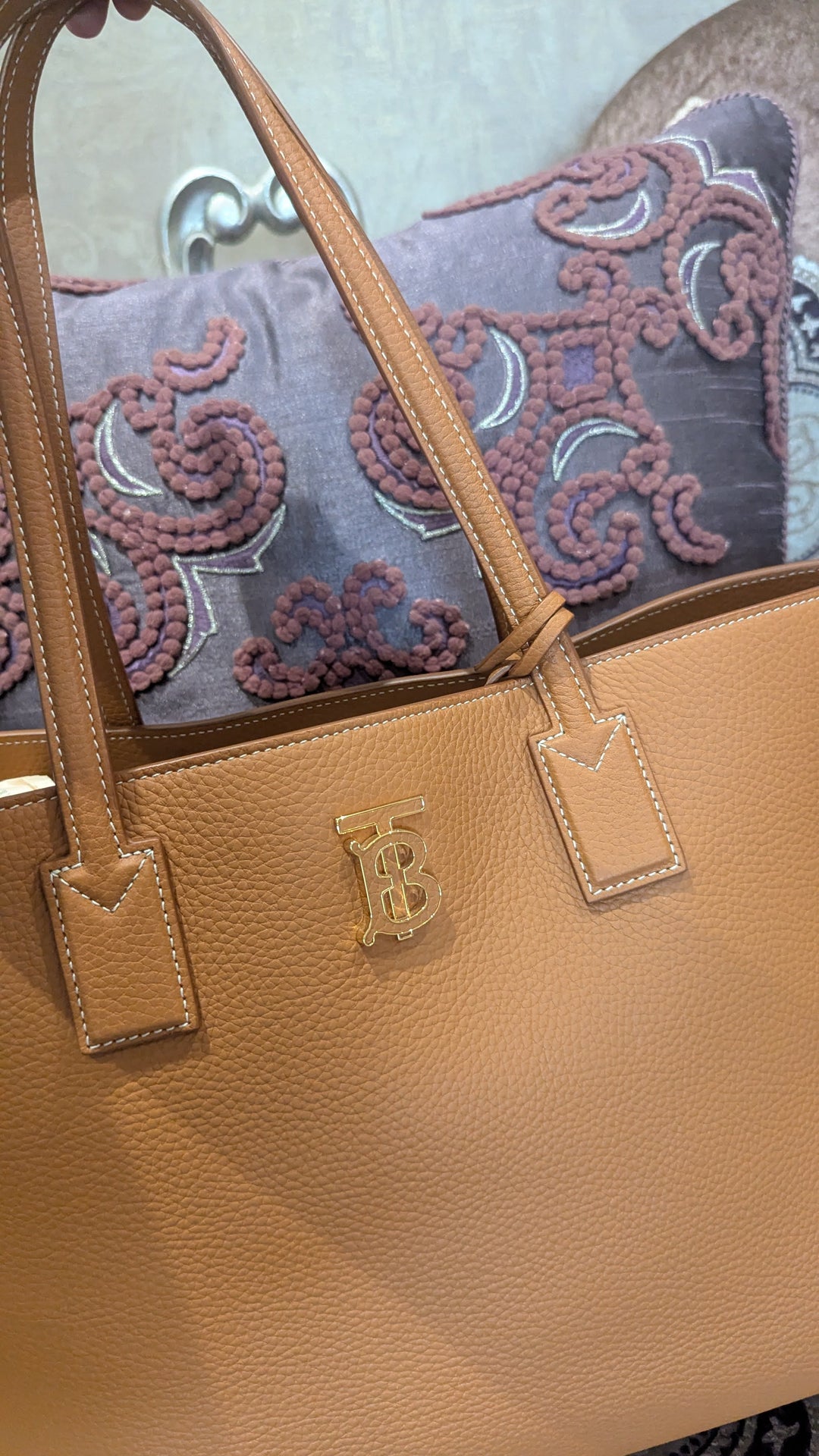 Burberry TB Monogram Tote