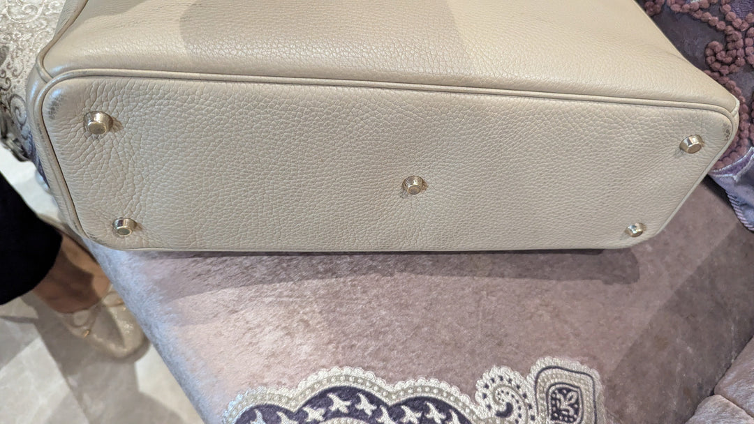 Christian Dior Leather Medium Diorissimo Shopper Tote