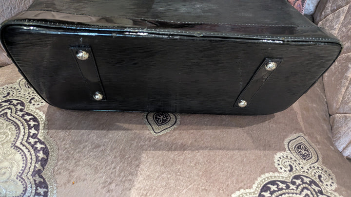 Louis Vuitton Black Electric Epi Leather Alma Bag