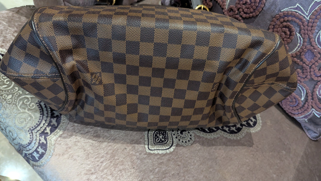 Louis Vuitton Damier Ebene Canvas Sistina PM Bag