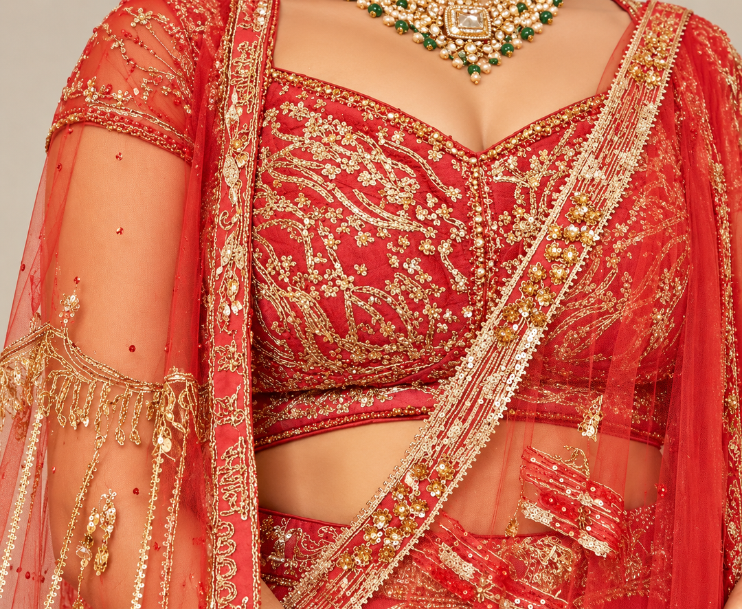 Sulakshana Monga Kashi Vishwanath Bridal Lehenga