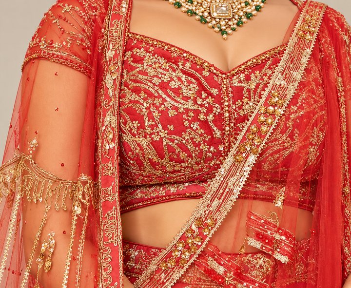 Sulakshana Monga Kashi Vishwanath Bridal Lehenga