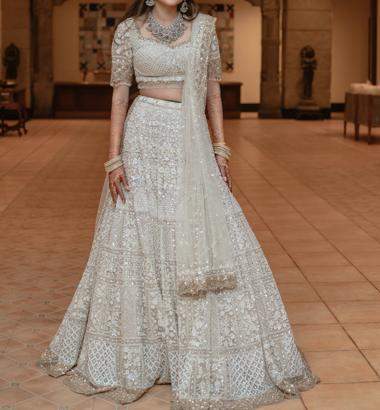Seema Gujral Embellished Lehenga Set