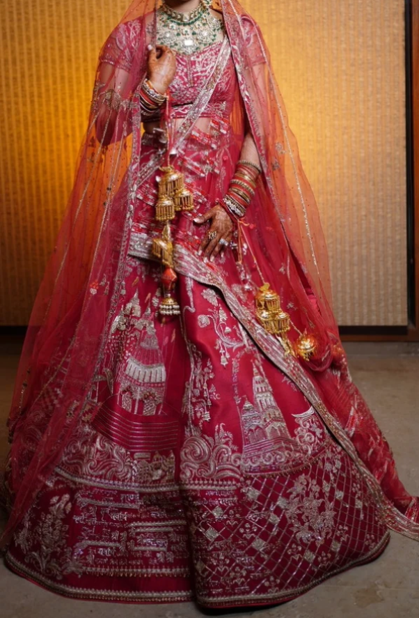 Sulakshana Monga Kashi Vishwanath Bridal Lehenga