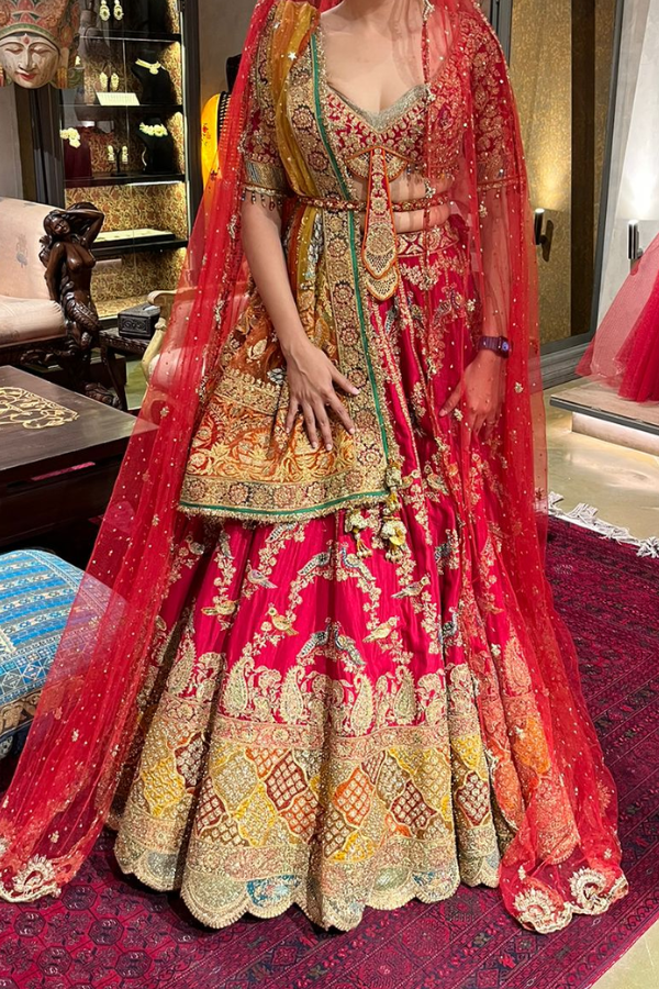 Rimple & Harpreet Regal Bridal Lehenga Set