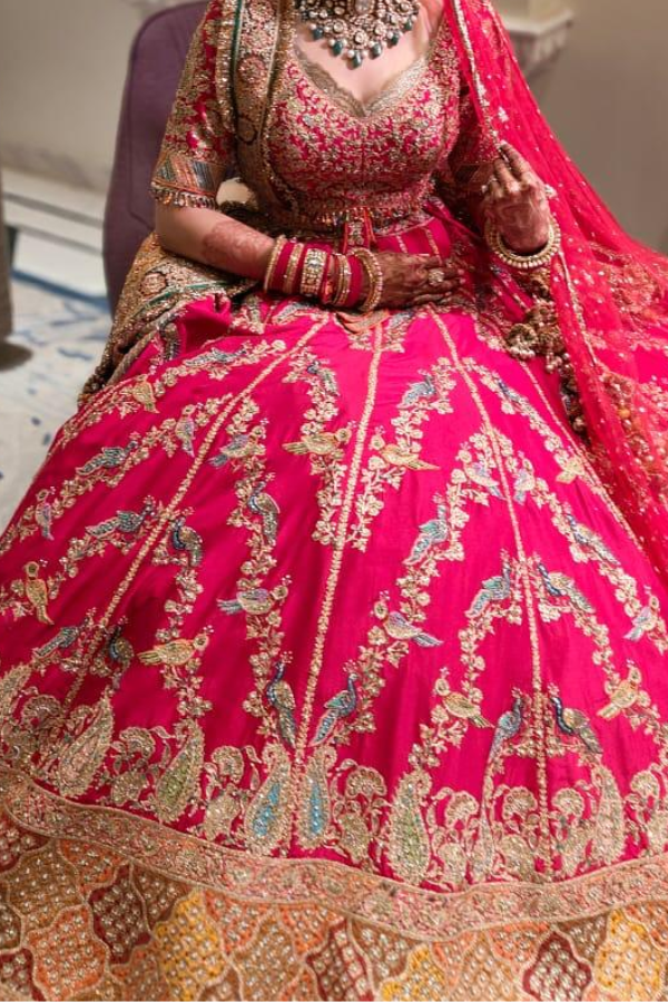 Rimple & Harpreet Regal Bridal Lehenga Set