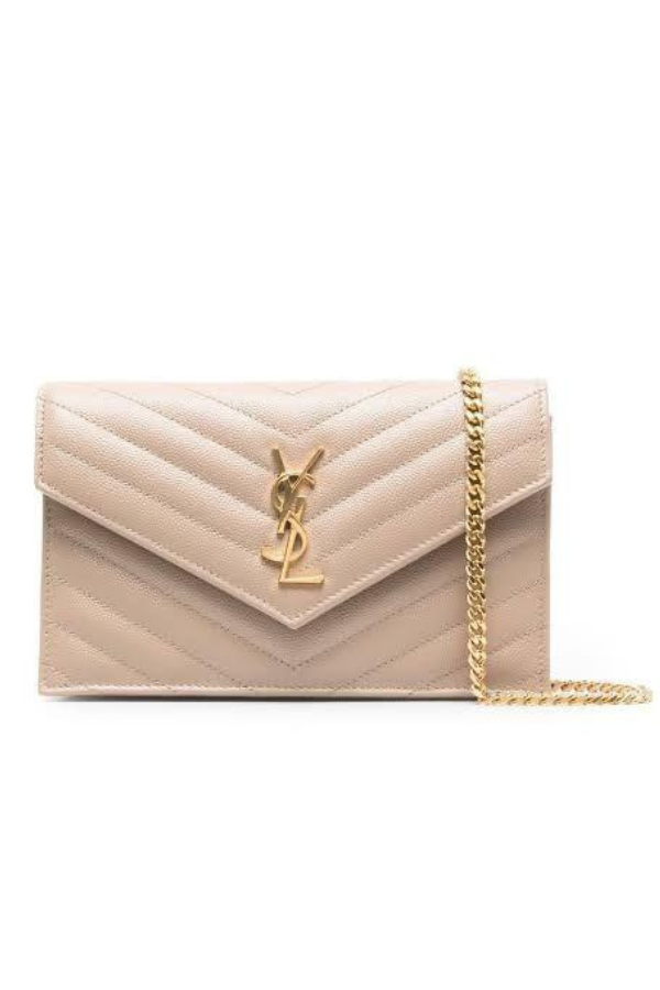 Yves Saint Laurent Cassandre Chain Wallet