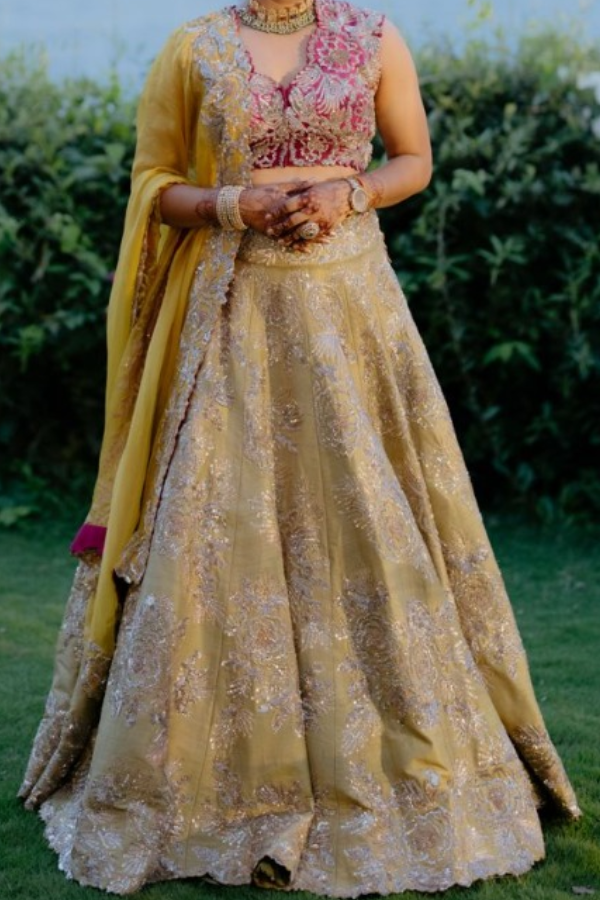 Mrunalini Rao Embellished Lehenga Set