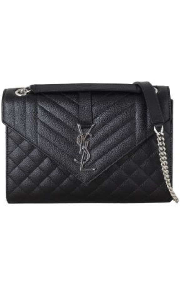 Yves Saint Laurent Monogram Mix Matelassé Envelope Chain Bag