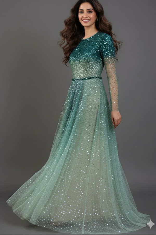 Tarun Tahiliani Embellished Dress