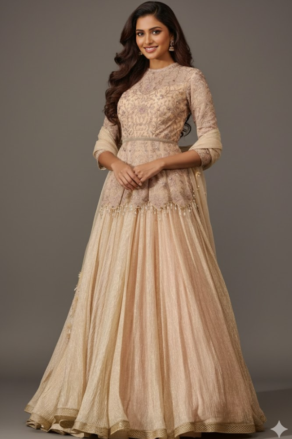 Tarun Tahiliani Peplum Lehenga Set