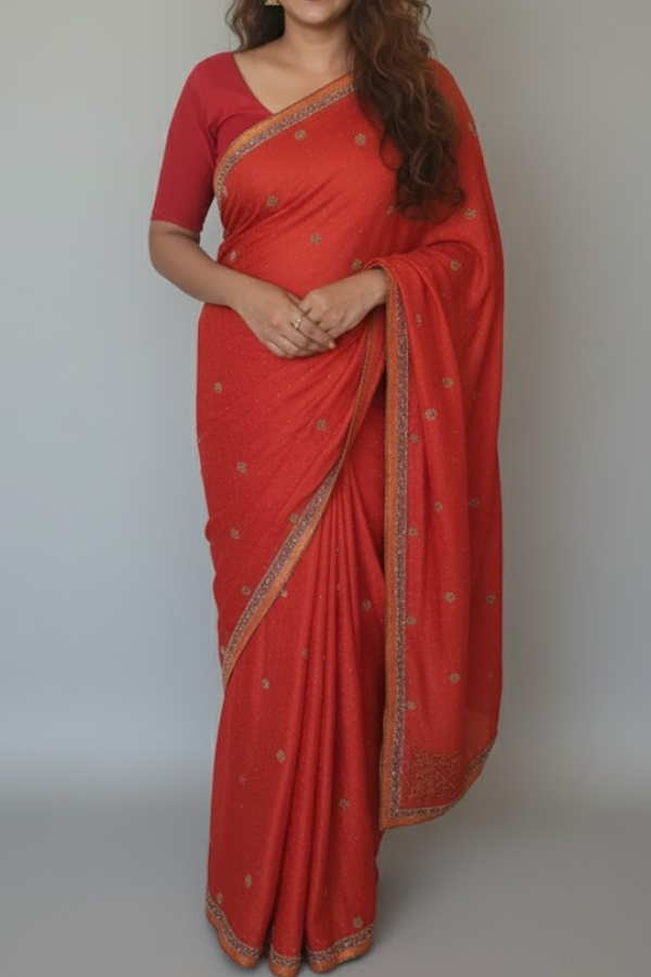 Ritu Kumar Embroidered Saree