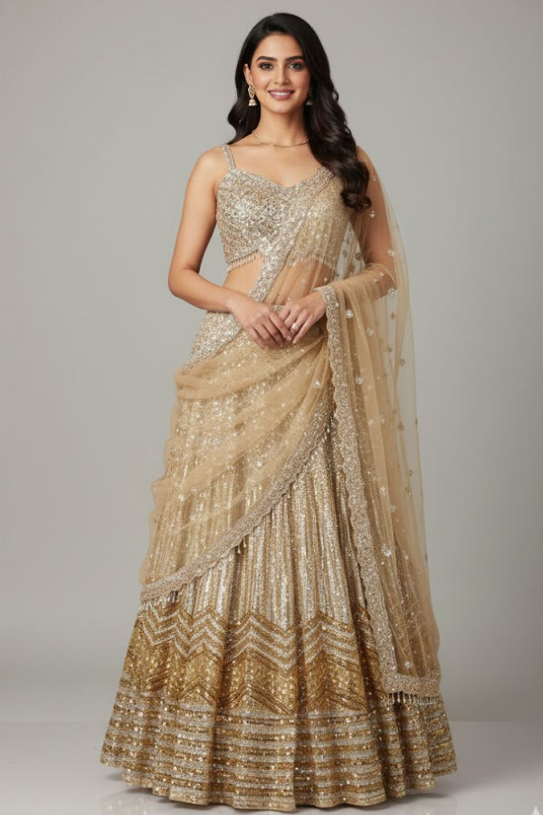 Sparkle Lehenga set