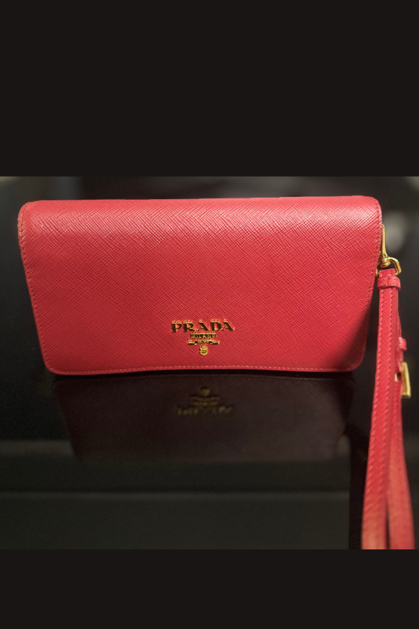 Prada Saffiano Wallet On Chain