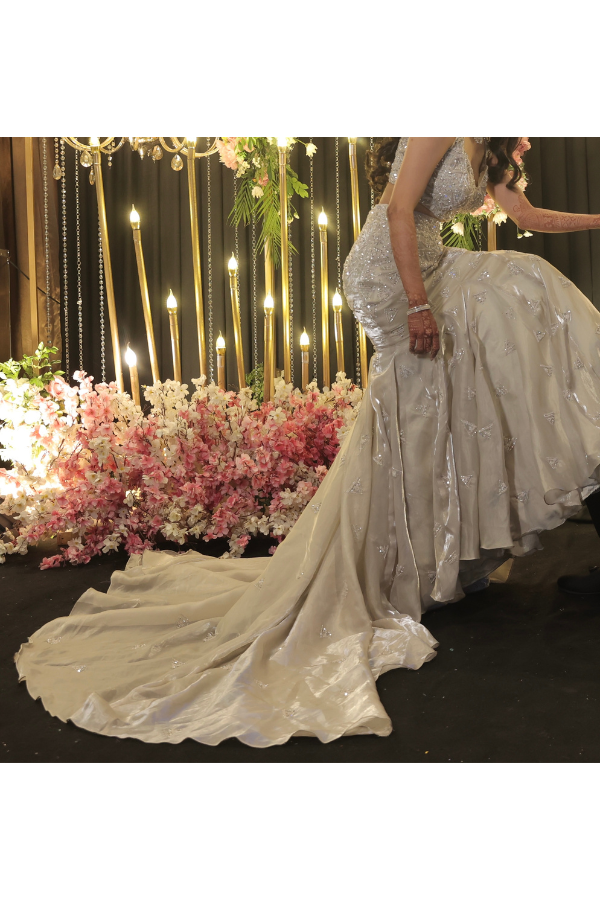 Kalki Fasion Embellished Mermaid-Cut Lehenga Set