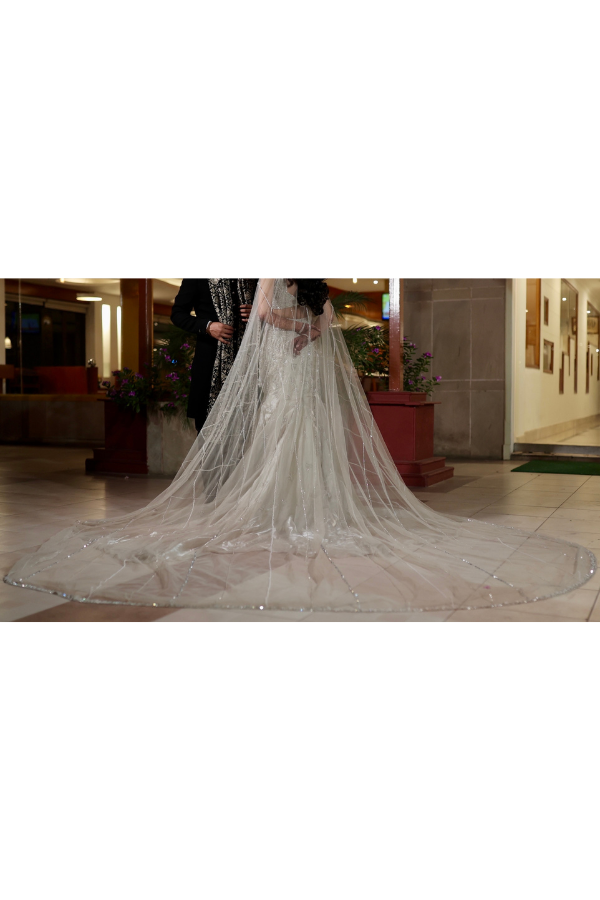 Kalki Fasion Embellished Mermaid-Cut Lehenga Set