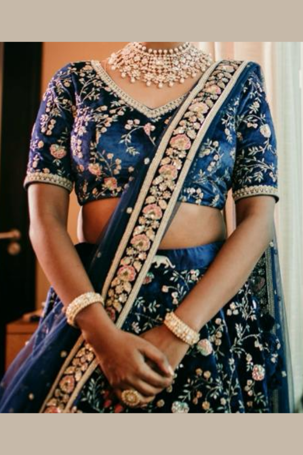 Sabyasachi Embroidered Lehenga Set