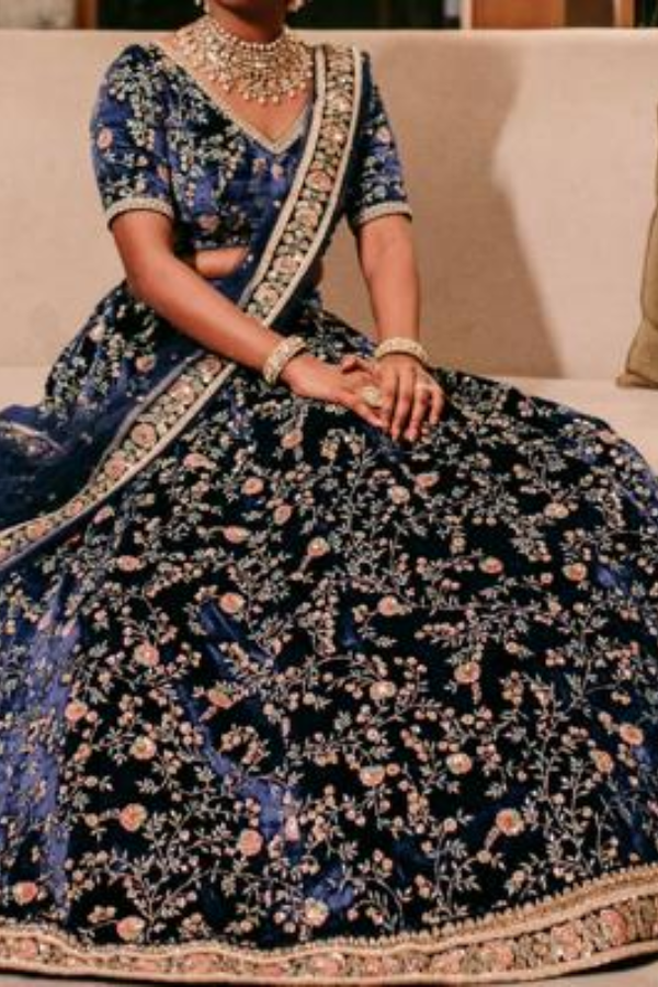 Sabyasachi Embroidered Lehenga Set