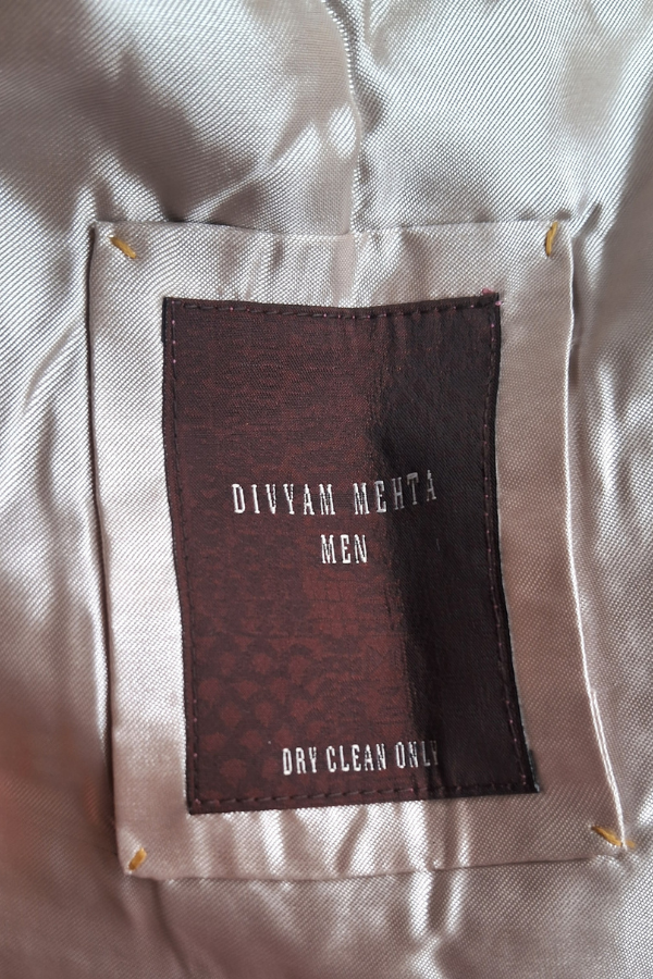 Divyam Mehta Embroidered Kurta Set With Bundi Jacket